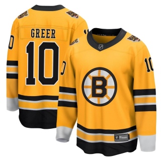 Men's A.J. Greer Boston Bruins Fanatics Branded 2020/21 Special Edition Jersey - Breakaway Gold