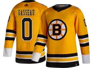 Men's Andre Gasseau Boston Bruins Adidas 2020/21 Special Edition Jersey - Breakaway Gold