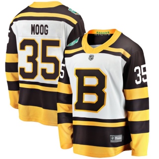 Men's Andy Moog Boston Bruins Fanatics Branded 2019 Winter Classic Jersey - Breakaway White