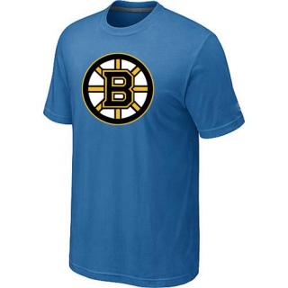 Men's Boston Bruins Big & Tall Logo T-Shirt - - Light Blue