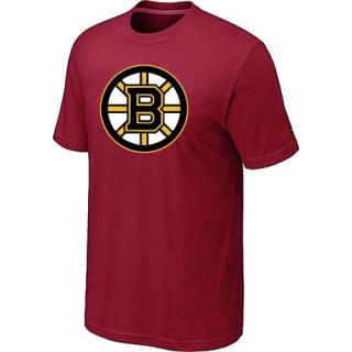 Men's Boston Bruins Big & Tall Logo T-Shirt - - Red
