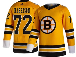 Men's Brett Harrison Boston Bruins Adidas 2020/21 Special Edition Jersey - Breakaway Gold