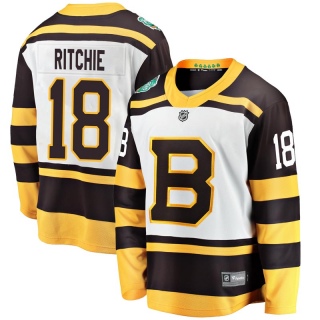 Men's Brett Ritchie Boston Bruins Fanatics Branded 2019 Winter Classic Jersey - Breakaway White