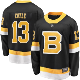 Men's Charlie Coyle Boston Bruins Fanatics Branded Breakaway Alternate Jersey - Premier Black