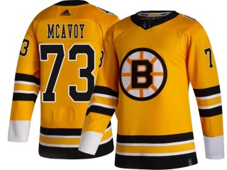 Men's Charlie McAvoy Boston Bruins Adidas 2020/21 Special Edition Jersey - Breakaway Gold