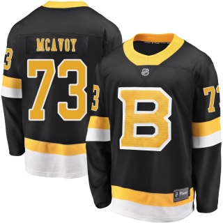 Men's Charlie McAvoy Boston Bruins Fanatics Branded Breakaway Alternate Jersey - Premier Black