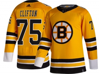 Men's Connor Clifton Boston Bruins Adidas 2020/21 Special Edition Jersey - Breakaway Gold