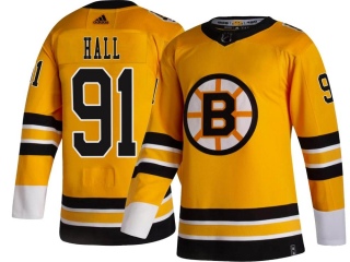 Men's Curtis Hall Boston Bruins Adidas 2020/21 Special Edition Jersey - Breakaway Gold