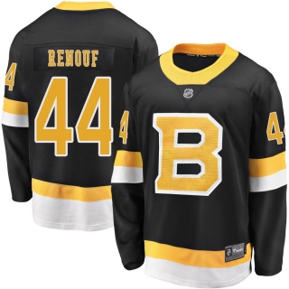 Men's Dan Renouf Boston Bruins Fanatics Branded Breakaway Alternate Jersey - Premier Black
