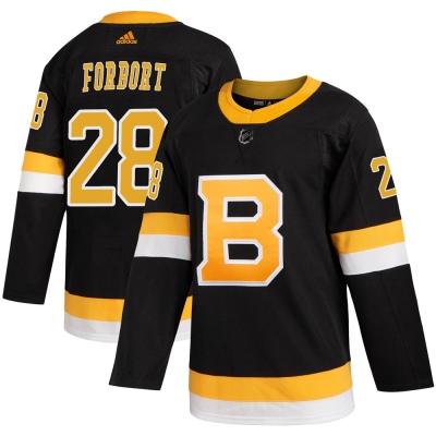 Men's Derek Forbort Boston Bruins Adidas Alternate Jersey - Authentic Black