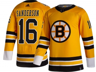 Men's Derek Sanderson Boston Bruins Adidas 2020/21 Special Edition Jersey - Breakaway Gold