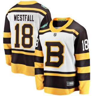 Men's Ed Westfall Boston Bruins Fanatics Branded 2019 Winter Classic Jersey - Breakaway White