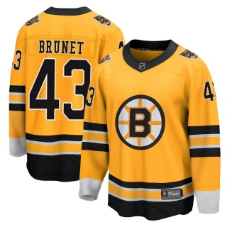 Men's Frederic Brunet Boston Bruins Fanatics Branded 2020/21 Special Edition Jersey - Breakaway Gold