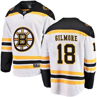 Men's Happy Gilmore Boston Bruins Fanatics Branded Away Jersey - Breakaway White
