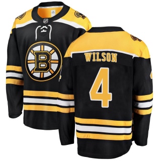 Men's Jacob Wilson Boston Bruins Fanatics Branded Home Jersey - Breakaway Black