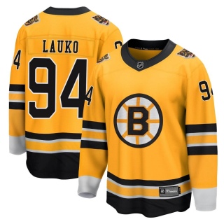Men's Jakub Lauko Boston Bruins Fanatics Branded 2020/21 Special Edition Jersey - Breakaway Gold