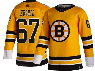 Men's Jakub Zboril Boston Bruins Adidas 2020/21 Special Edition Jersey - Breakaway Gold