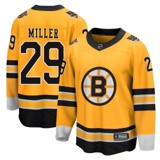 Men's Jay Miller Boston Bruins Fanatics Branded 2020/21 Special Edition Jersey - Breakaway Gold