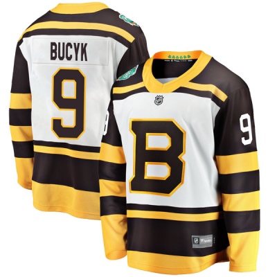 Men's Johnny Bucyk Boston Bruins Fanatics Branded 2019 Winter Classic Jersey - Breakaway White
