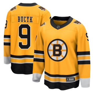 Men's Johnny Bucyk Boston Bruins Fanatics Branded 2020/21 Special Edition Jersey - Breakaway Gold