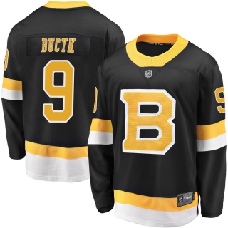 Men's Johnny Bucyk Boston Bruins Fanatics Branded Breakaway Alternate Jersey - Premier Black
