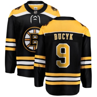 Men's Johnny Bucyk Boston Bruins Fanatics Branded Home Jersey - Breakaway Black