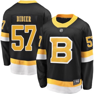 Men's Josiah Didier Boston Bruins Fanatics Branded Breakaway Alternate Jersey - Premier Black