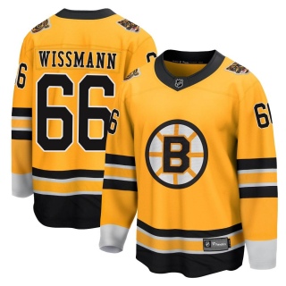 Men's Kai Wissmann Boston Bruins Fanatics Branded 2020/21 Special Edition Jersey - Breakaway Gold