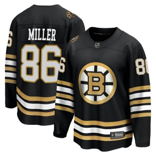 Men's Kevan Miller Boston Bruins Fanatics Branded Breakaway 100th Anniversary Jersey - Premier Black