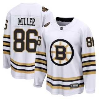 Men's Kevan Miller Boston Bruins Fanatics Branded Breakaway 100th Anniversary Jersey - Premier White