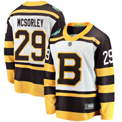 Men's Marty Mcsorley Boston Bruins Fanatics Branded 2019 Winter Classic Jersey - Breakaway White