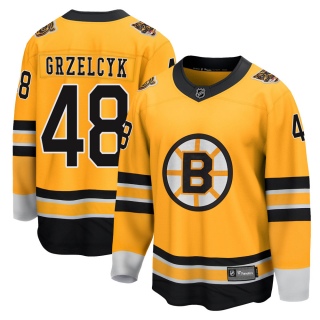 Men's Matt Grzelcyk Boston Bruins Fanatics Branded 2020/21 Special Edition Jersey - Breakaway Gold
