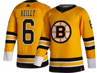Men's Mike Reilly Boston Bruins Adidas 2020/21 Special Edition Jersey - Breakaway Gold