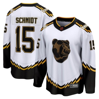 Men's Milt Schmidt Boston Bruins Fanatics Branded Special Edition 2.0 Jersey - Breakaway White