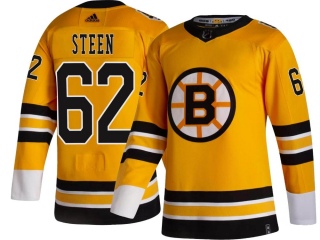 Men's Oskar Steen Boston Bruins Adidas 2020/21 Special Edition Jersey - Breakaway Gold