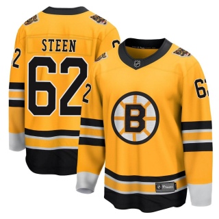 Men's Oskar Steen Boston Bruins Fanatics Branded 2020/21 Special Edition Jersey - Breakaway Gold