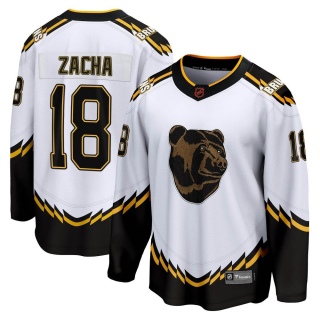 Men's Pavel Zacha Boston Bruins Fanatics Branded Special Edition 2.0 Jersey - Breakaway White