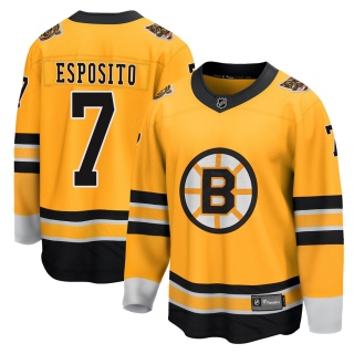 Men's Phil Esposito Boston Bruins Fanatics Branded 2020/21 Special Edition Jersey - Breakaway Gold