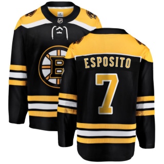 Men's Phil Esposito Boston Bruins Fanatics Branded Home Jersey - Breakaway Black