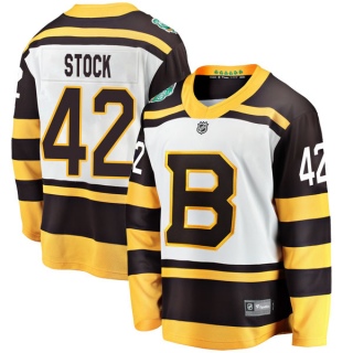 Men's Pj Stock Boston Bruins Fanatics Branded 2019 Winter Classic Jersey - Breakaway White