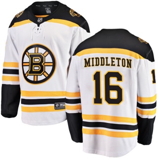 Men's Rick Middleton Boston Bruins Fanatics Branded Away Jersey - Breakaway White