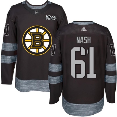 Men's Rick Nash Boston Bruins 1917- 100th Anniversary Jersey - Authentic Black