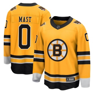 Men's Ryan Mast Boston Bruins Fanatics Branded 2020/21 Special Edition Jersey - Breakaway Gold