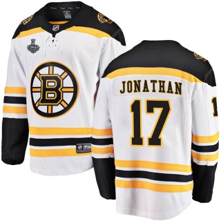 Men's Stan Jonathan Boston Bruins Fanatics Branded Away 2019 Stanley Cup Final Bound Jersey - Breakaway White