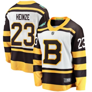 Men's Steve Heinze Boston Bruins Fanatics Branded 2019 Winter Classic Jersey - Breakaway White