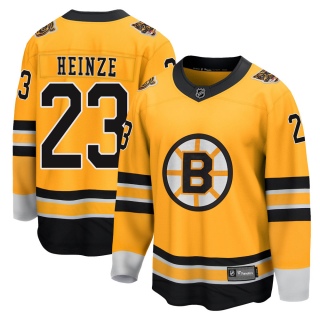 Men's Steve Heinze Boston Bruins Fanatics Branded 2020/21 Special Edition Jersey - Breakaway Gold