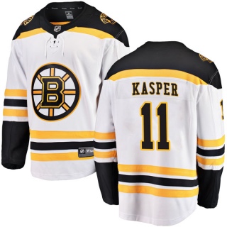 Men's Steve Kasper Boston Bruins Fanatics Branded Away Jersey - Breakaway White