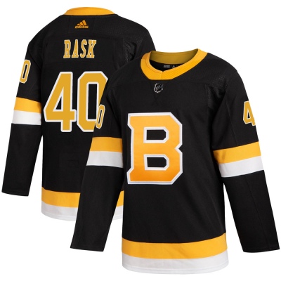 Men's Tuukka Rask Boston Bruins Adidas Alternate Jersey - Authentic Black
