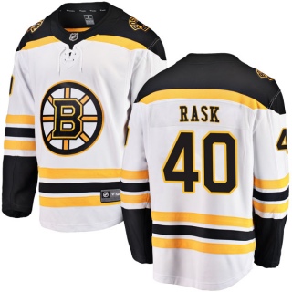Men's Tuukka Rask Boston Bruins Fanatics Branded Away Jersey - Breakaway White