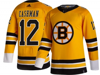 Men's Wayne Cashman Boston Bruins Adidas 2020/21 Special Edition Jersey - Breakaway Gold